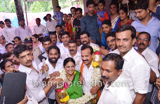 Sadananda Gowda in native place putter